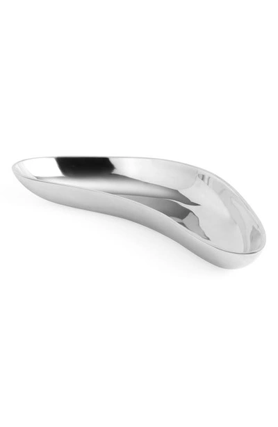 Nambe Boomerang Tray In Silver