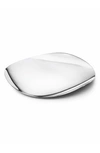 Georg Jensen Cobra Stainless Steel Serving Platter In Stainless Steel