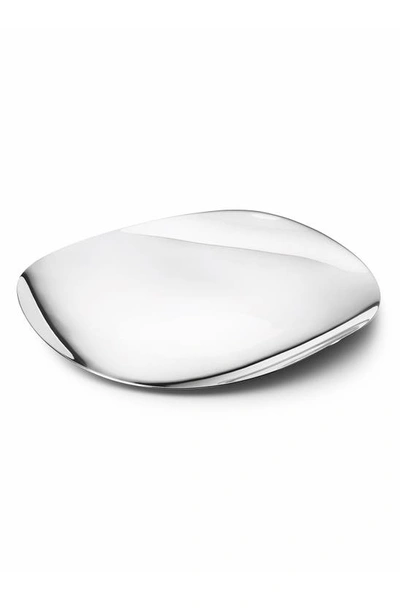 Georg Jensen Cobra Stainless Steel Serving Platter & Charger Plate