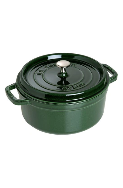 STAUB 5.5-QUART ENAMELED CAST IRON DUTCH OVEN