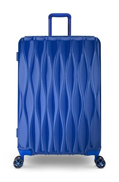 Vacay Link Blues 20-inch Hardside Spinner Carry-on