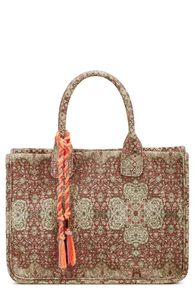 Vince Camuto Orla Canvas Tote In Multi