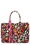 Vince Camuto Orla Canvas Tote In Pink Multi 2