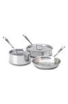 ALL-CLAD 5-PIECE STAINLESS STEEL COOKWARE SET