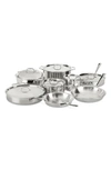 ALL-CLAD D3 14-PIECE STAINLESS STEEL COOKWARE SET