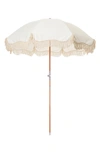 Business & Pleasure Premium Beach Umbrella In Antique White