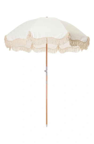 Business & Pleasure Co. Premium Beach Umbrella In Antique White