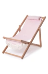 Business & Pleasure Co. Premium Sling Chair In Laurens Pink Stripe