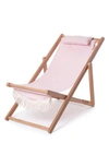 Business & Pleasure Premium Sling Chair In Laurens Pink Stripe