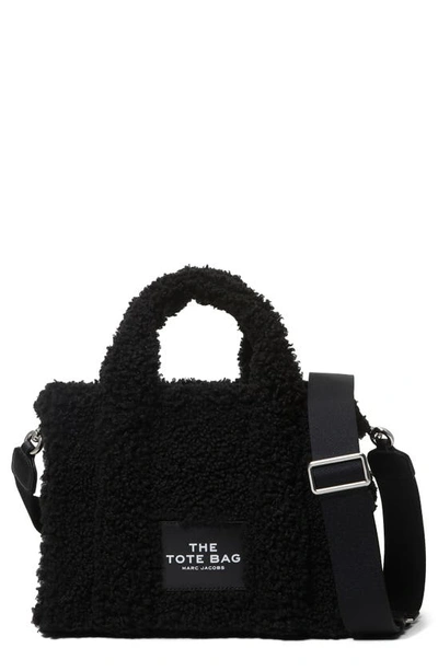 Marc Jacobs The Teddy Mini Tote Bag In Black