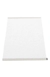 Pappelina Mono Rug In White