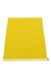 Pappelina Mono Rug In Mustard