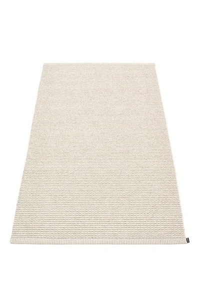 Pappelina Mono Rug In Linen