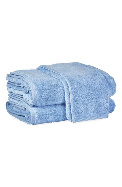 Matouk Milagro Washcloth In Azure