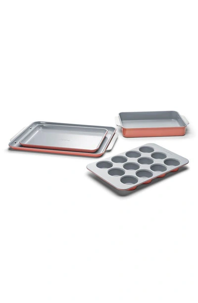 Caraway Nontoxic Ceramic 5-piece Bakeware Set In Perracotta