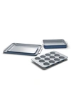 Caraway Nontoxic Ceramic 5-piece Bakeware Set In Navy