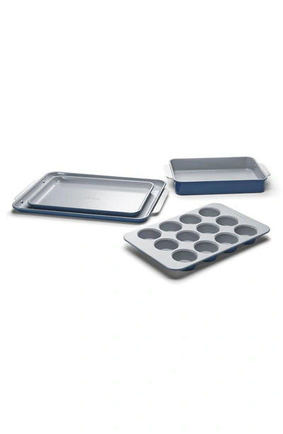 Caraway Nontoxic Ceramic 5-piece Bakeware Set In Navy