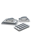 Caraway 11-piece Nontoxic Ceramic Bakeware Set In Grey