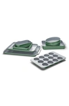 Caraway 11-piece Nontoxic Ceramic Bakeware Set In Sage