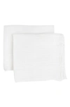 Little Unicorn 2-pack Muslin Swaddle Blanket In White
