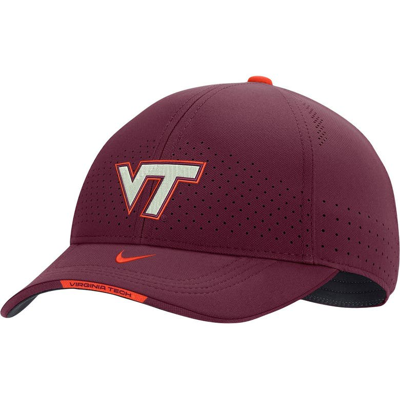 Nike Kids' Youth  Maroon Virginia Tech Hokies 2023 Sideline Legacy91 Adjustable Hat
