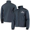 DUNBROOKE DUNBROOKE NAVY TENNESSEE TITANS CIRCLE SOFTSHELL FLEECE FULL-ZIP JACKET