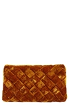 Loeffler Randall Aviva Clutch In Brown