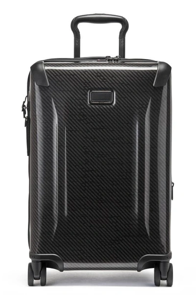 Tumi International Expandable 4 Wheeled Carry-on Bag In Black/ Graphite