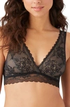B.tempt'd By Wacoal No Strings Attached Plunge Bralette In Night
