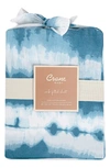 Crane Baby Fitted Crib Sheet In Blue Tie Dye