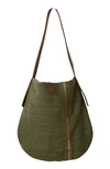 WILL AND ATLAS ARCHER JUTE CANVAS TOTE