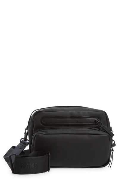 Rains Large Waterproof Box Belt Bag In 01 Black