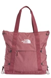 The North Face Borealis Laptop Tote Backpack In Wild Ginger Heather/ White