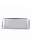 Mariposa Beaded Long Tray In Silver