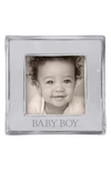 MARIPOSA MARIPOSA SIGNATURE BABY BOY RECYCLED ALUMINUM PICTURE FRAME