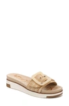 Sam Edelman Ariane Platform Slide Sandal In Natural