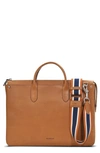 Shinola Men's Canfield Vachetta Leather Weekday Briefcase In Tan