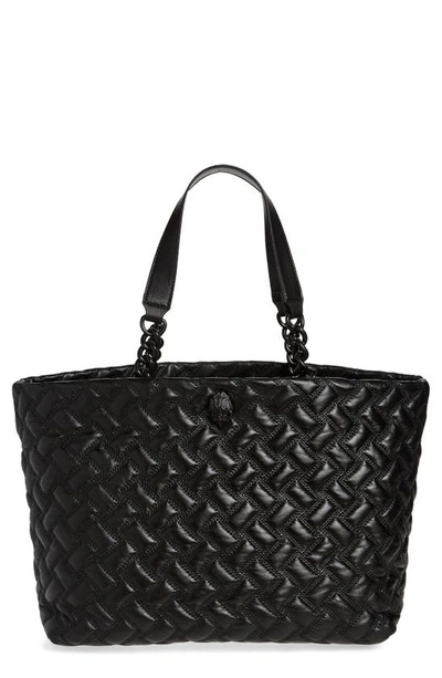 KURT GEIGER KENSINGTON DRENCH LEATHER SHOPPER BAG