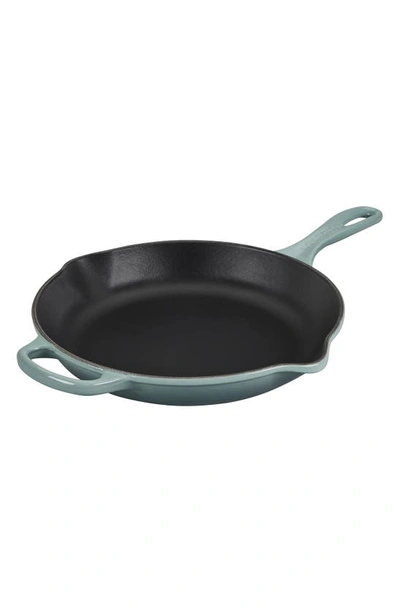 LE CREUSET LE CREUSET SIGNATURE HANDLE 10 1/4 INCH ENAMEL CAST IRON SKILLET