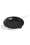 LE CREUSET LE CREUSET SIGNATURE HANDLE 10 1/4 INCH ENAMEL CAST IRON SKILLET