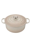 Le Creuset Signature Round 7.25-quart Dutch Oven In Meringue