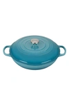 LE CREUSET SIGNATURE 3.5-QUART ENAMELED CAST IRON BRAISER