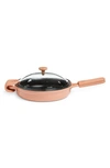 Our Place Always Pan Cast Iron Cooking Pan 45cm In Coral Pink