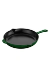 Staub Cast Iron 12-inch Fry Pan In Basil