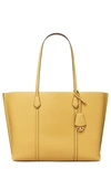 TORY BURCH PERRY TRIPLE COMPARTMENT LEATHER TOTE