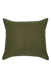 Pom Pom At Home Set Of 2 Parker Linen Shams In Forest