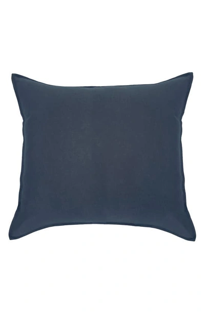 Pom Pom At Home Parker Linen 2-piece Sham Set In Navy