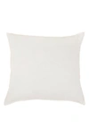 Pom Pom At Home Set Of 2 Parker Linen Shams In Cream