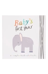 LUCY DARLING 'BABY'S FIRST YEAR' MEMORY BOOK