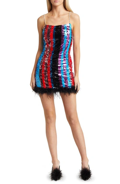green emerald velvet dress Sequin Stripe Dress – Truly Trendy
